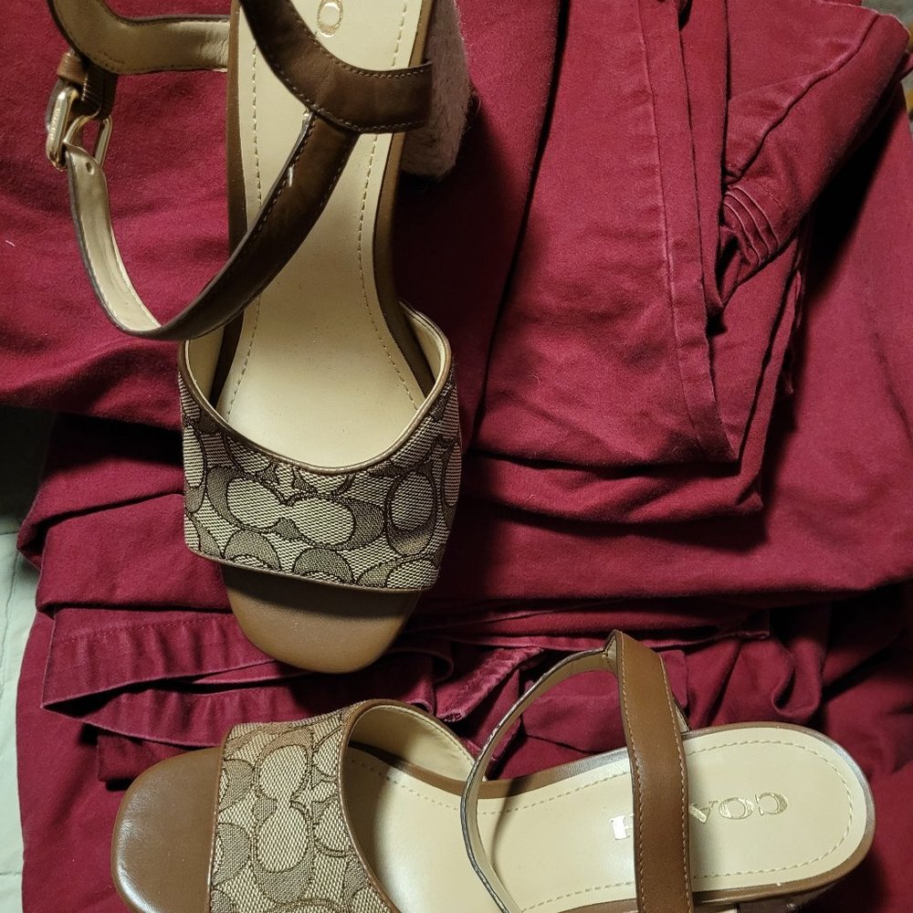 Coach summer sandals
